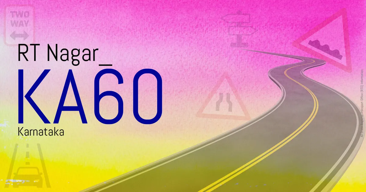 KA60 || RT Nagar